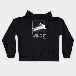 AJ 2 Retro Wing It Sneaker Kids Hoodie